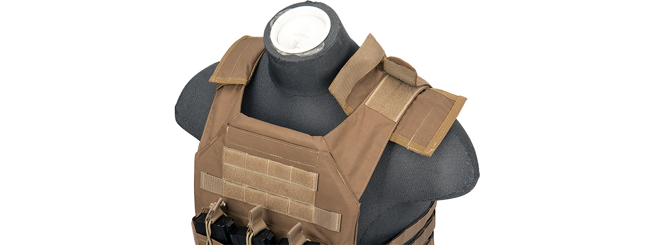 AC-591T Plate Carrier (Tan) - Click Image to Close