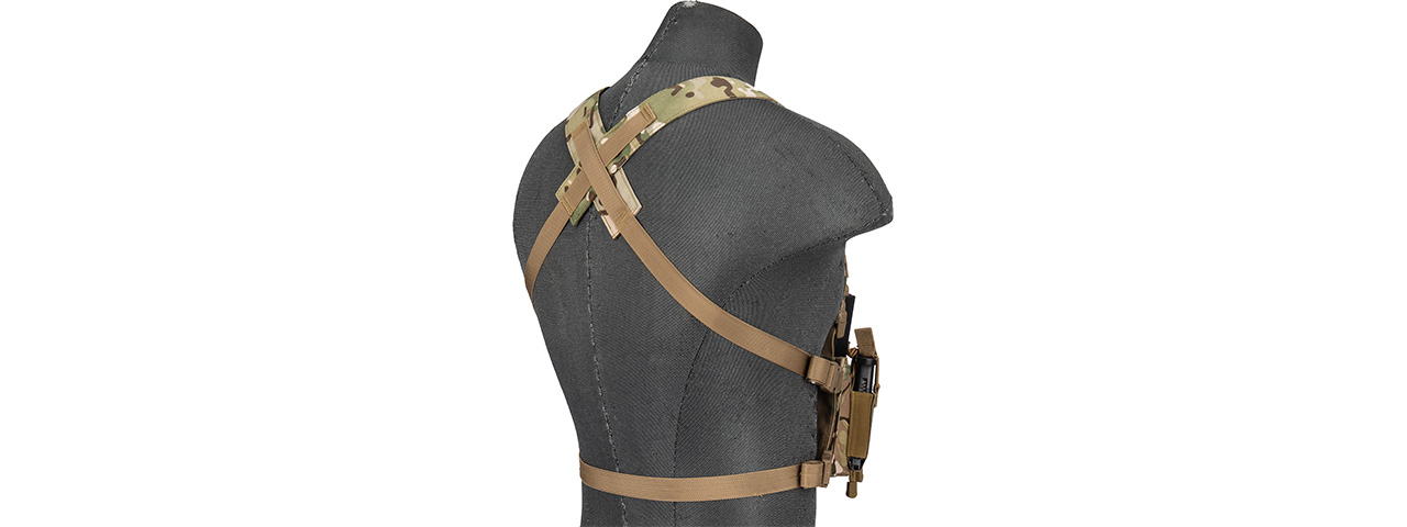 WST MULTIFUNCTIONAL TACTICAL CHEST RIG (CP) - Click Image to Close