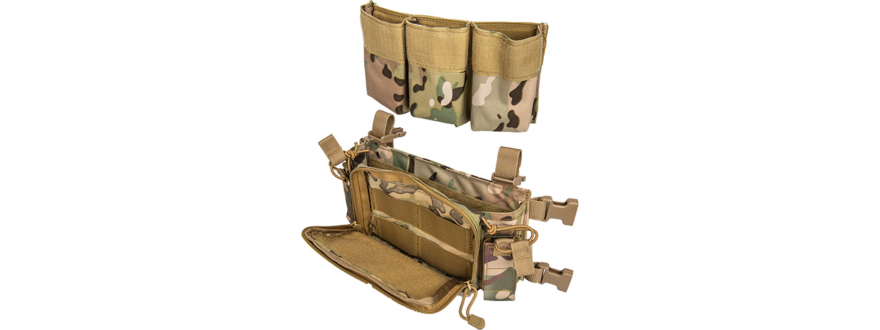 WST MULTIFUNCTIONAL TACTICAL CHEST RIG (CP) - Click Image to Close