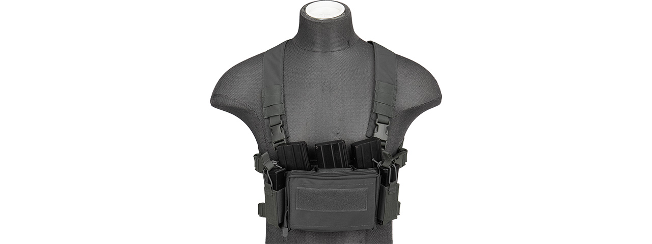 WST MULTIFUNCTIONAL TACTICAL CHEST RIG (Gray)