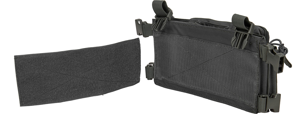 WST MULTIFUNCTIONAL TACTICAL CHEST RIG (Gray) - Click Image to Close