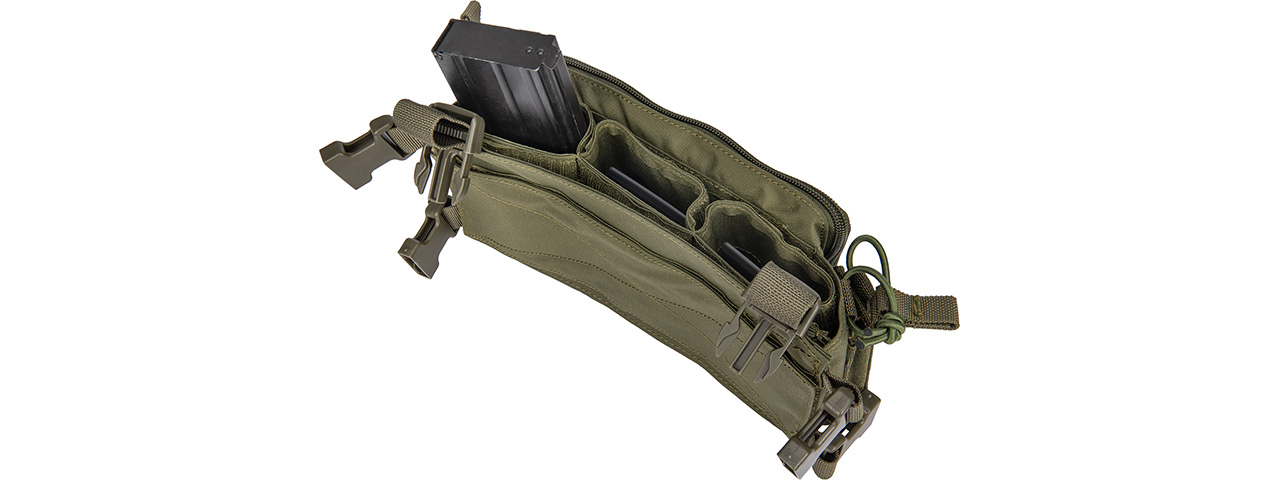 WST MULTIFUNCTIONAL TACTICAL CHEST RIG (OD) - Click Image to Close