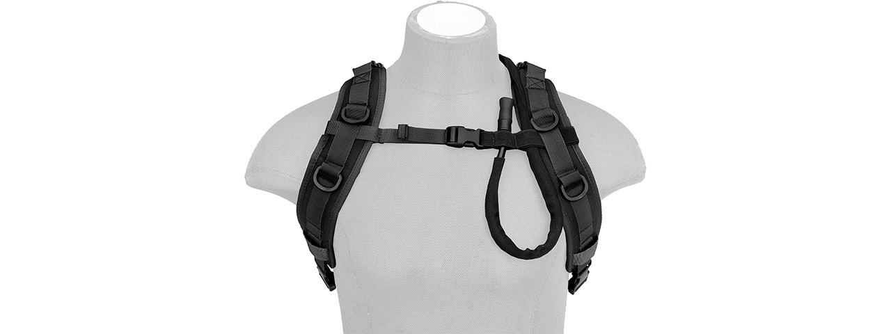 Lightweight Hydration Pack (Color: Black) - Click Image to Close