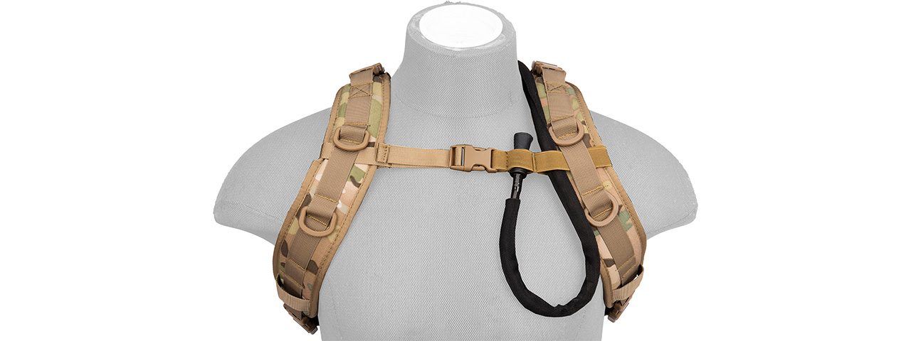 Lightweight Hydration Pack (Color: Camo)