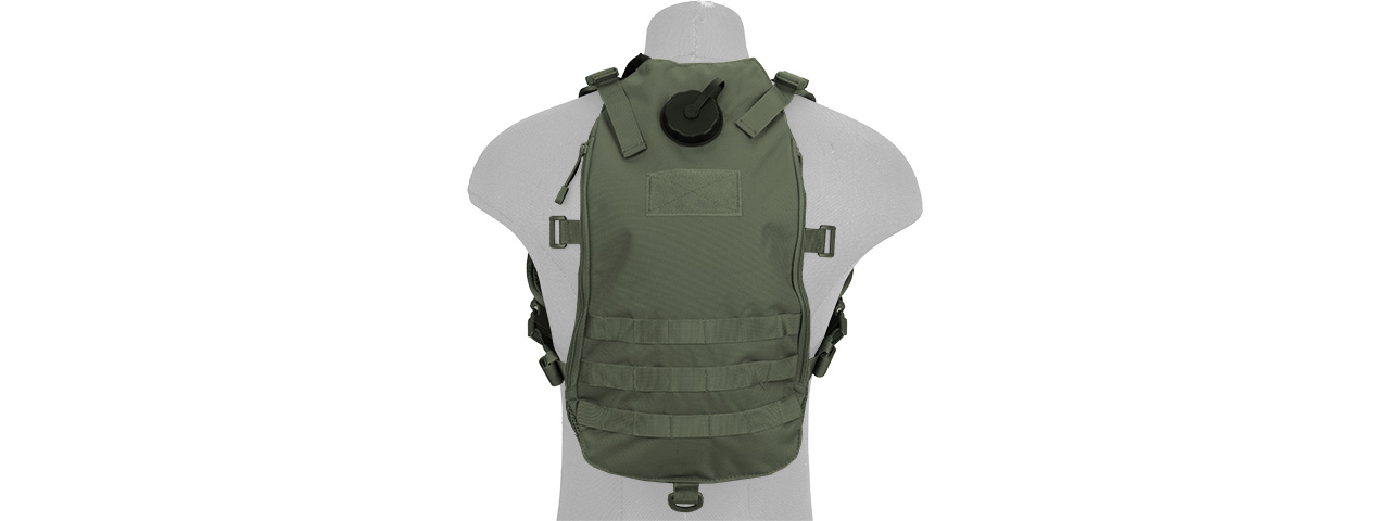 Lightweight Hydration Pack (Color: OD Green) - Click Image to Close