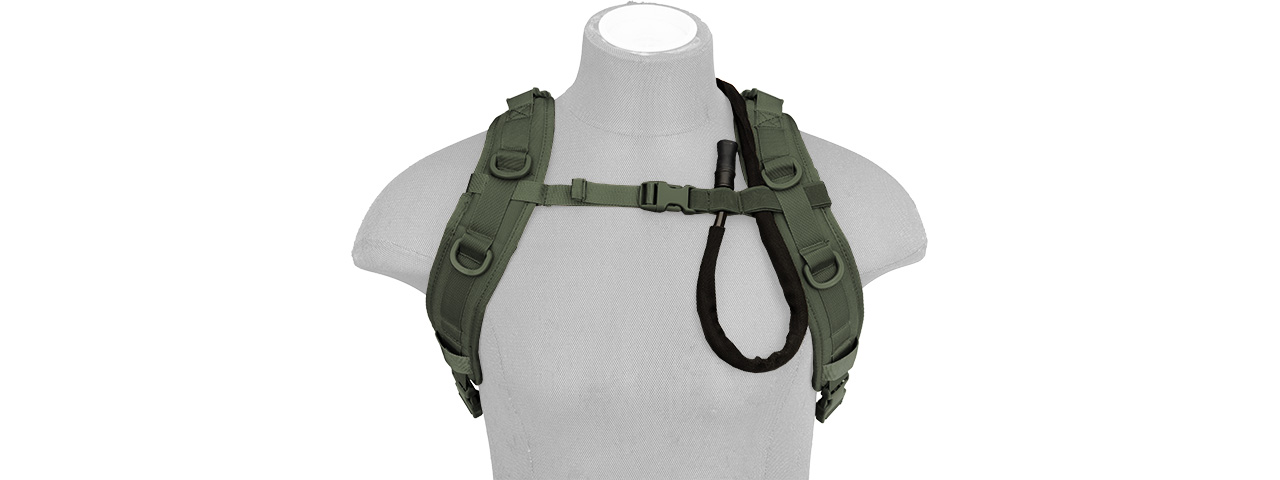 Lightweight Hydration Pack (Color: OD Green) - Click Image to Close