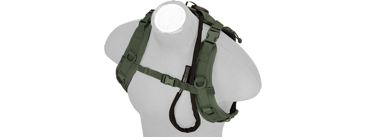 Lightweight Hydration Pack (Color: OD Green)