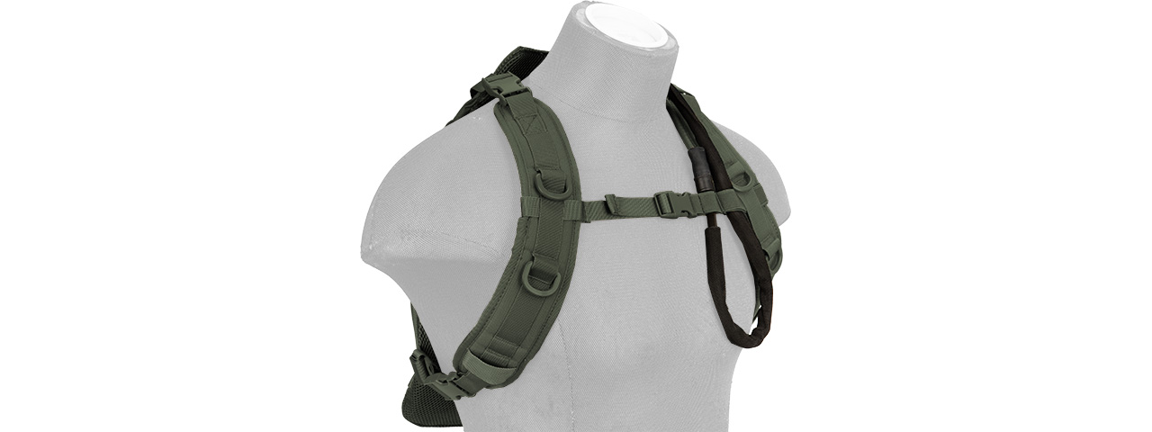 Lightweight Hydration Pack (Color: OD Green)