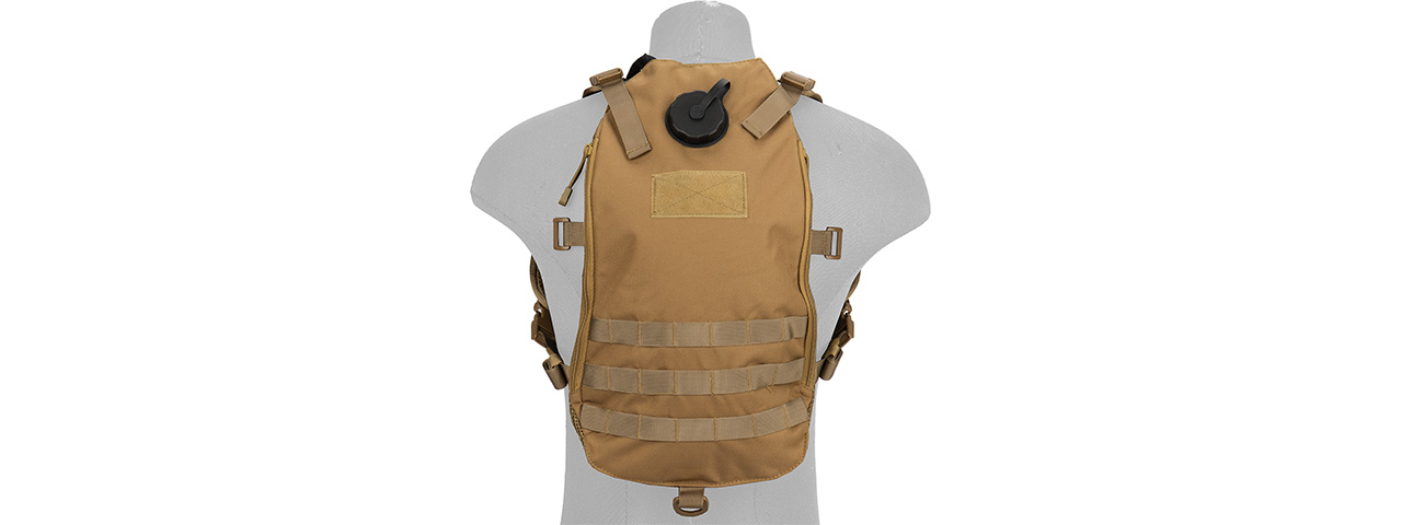 Lightweight Hydration Pack (Color: Tan) - Click Image to Close