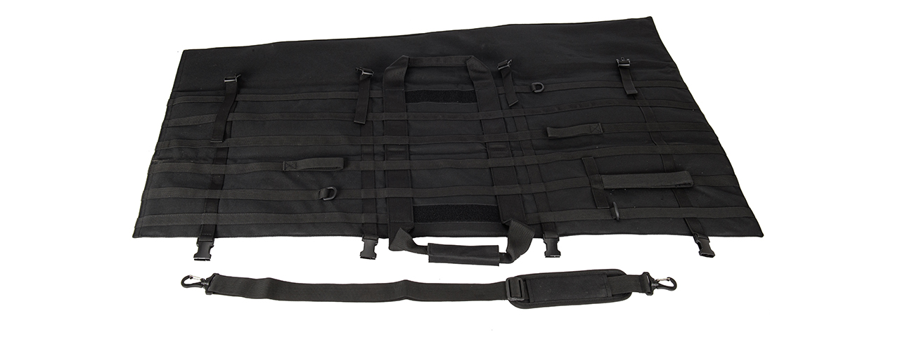 Airsoft Sniper Fishing Rod Tactical Gun Bag (Black)