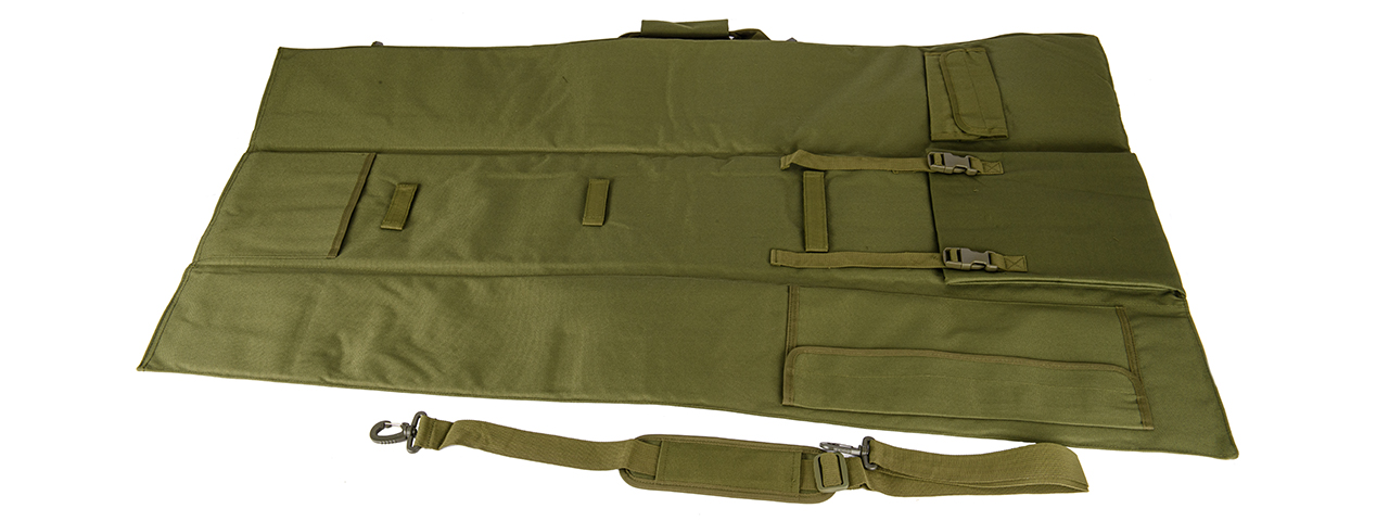 Airsoft Sniper Fishing Rod Tactical Gun Bag (Olive Green)
