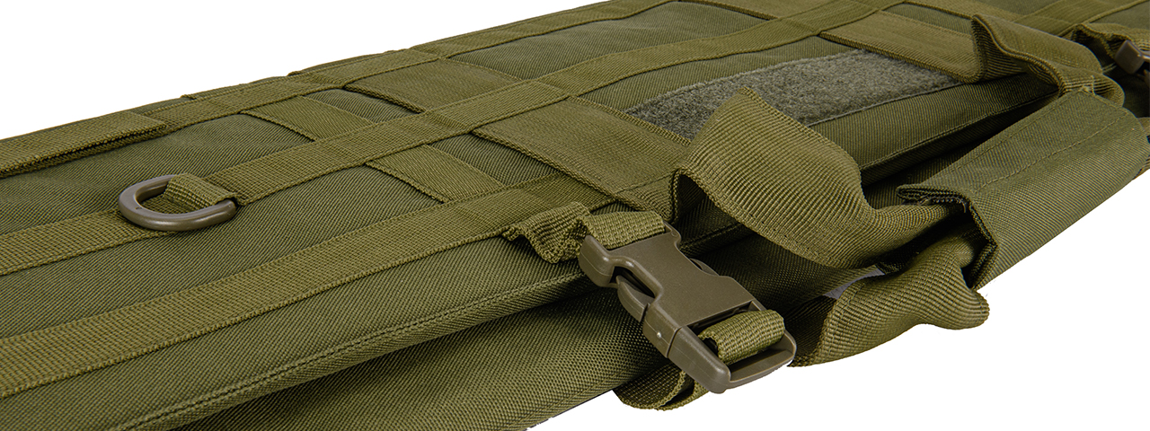 Airsoft Sniper Fishing Rod Tactical Gun Bag (Olive Green) - Click Image to Close