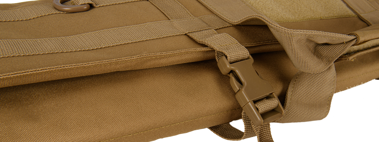 Airsoft Sniper Fishing Rod Tactical Gun Bag (Tan) - Click Image to Close