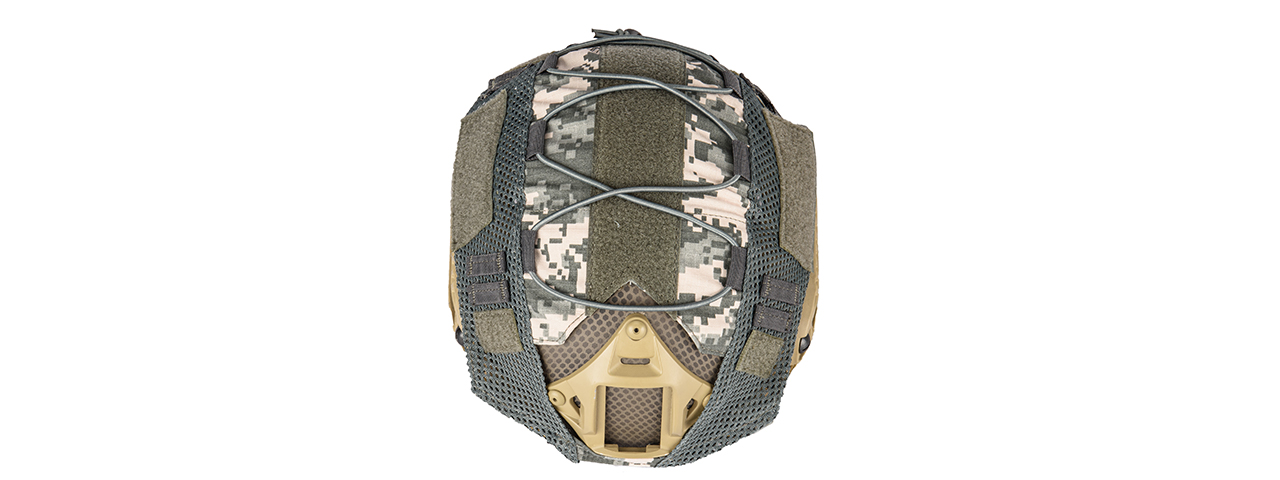 G-FORCE 1000D NYLON POLYESTER BUMP HELMET COVER (ACU) - Click Image to Close
