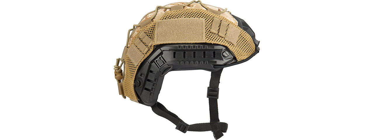 G-Force 1000D Nylon Polyester Helmet Cover (Desert Digital) - Click Image to Close