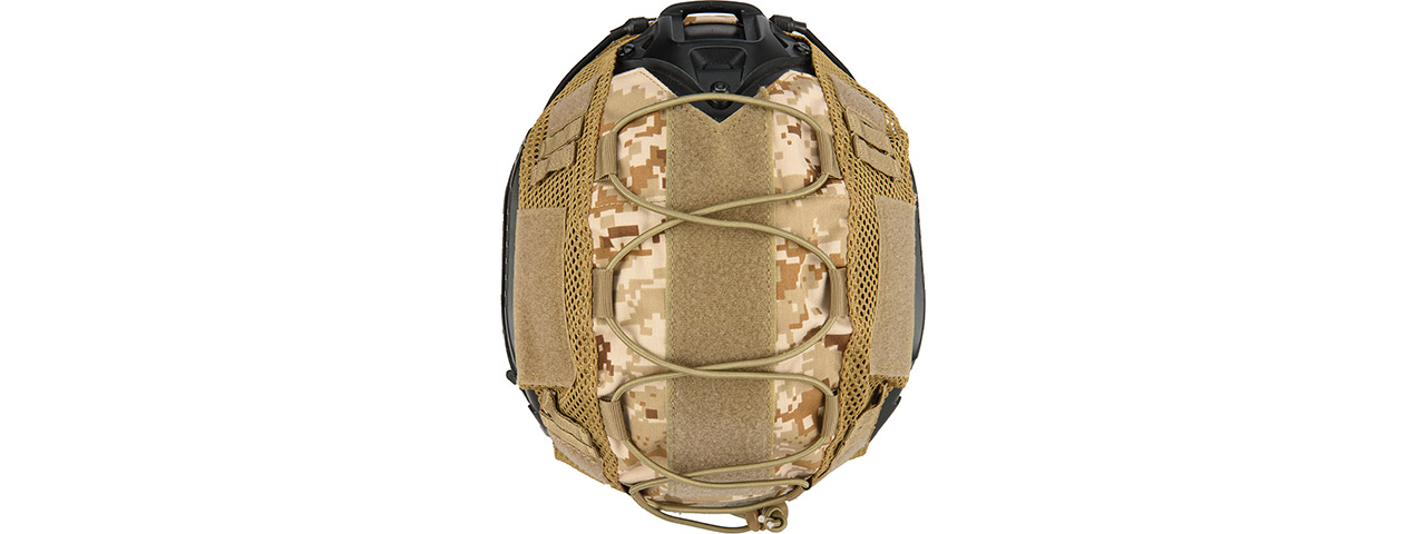 G-Force 1000D Nylon Polyester Helmet Cover (Desert Digital) - Click Image to Close