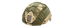 G-FORCE 1000D NYLON POLYESTER BUMP HELMET COVER (FOREST GREEN)