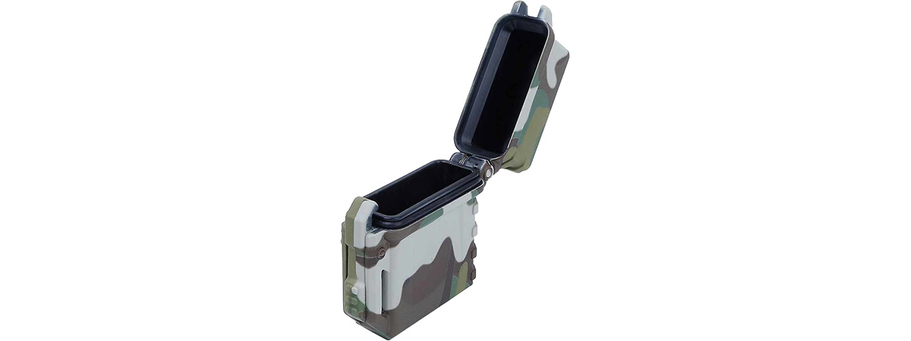 WST Tactical Lighter Case for Zippo Lighters (Black Camo) - Click Image to Close
