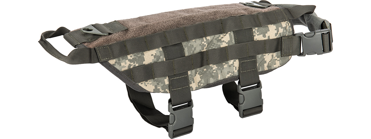 Tactical Training Molle Dog Harness (ACU), XL - Click Image to Close