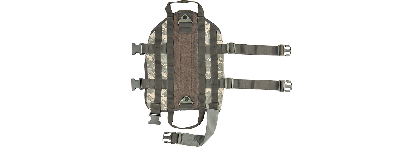 Tactical Training Molle Dog Harness (ACU), XL - Click Image to Close
