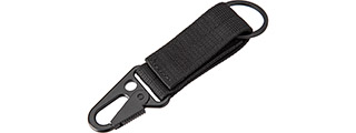 Tactical Wristlet Keychain (Color: Black)
