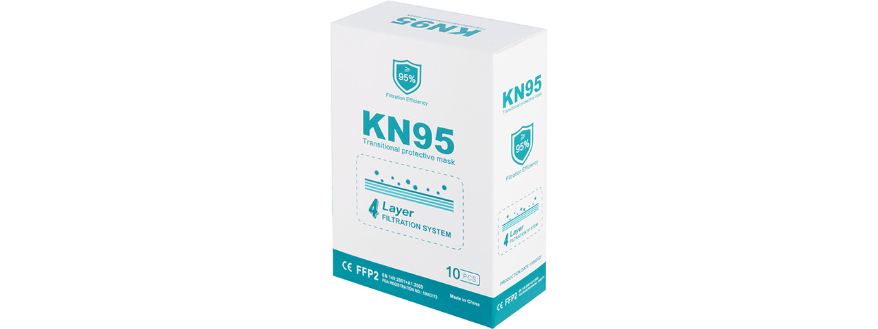 KN95 Mask, Pack of 10 - Click Image to Close