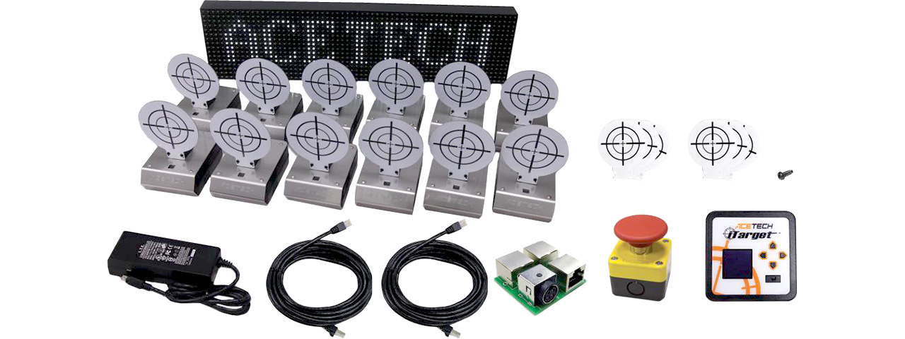 ACETECH iTarget Shooting System with LED Scoreboard - Click Image to Close
