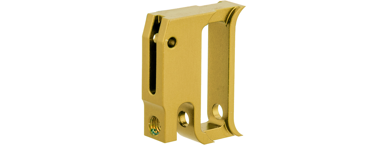 Airsoft Masterpiece EDGE T1 Trigger for Hi-CAPA/1911 Pistol (Gold) - Click Image to Close