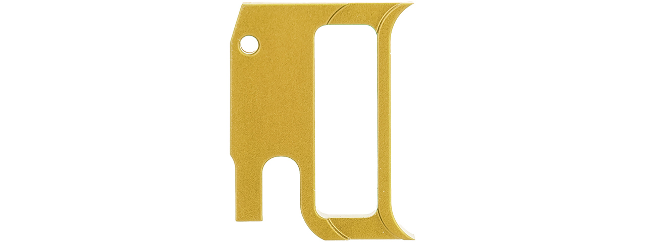 Airsoft Masterpiece EDGE T1 Trigger for Hi-CAPA/1911 Pistol (Gold) - Click Image to Close