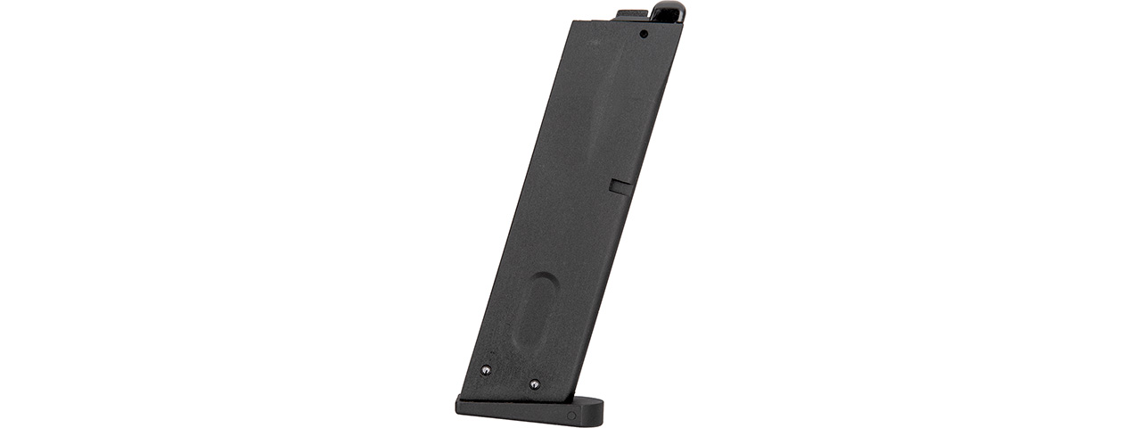 ASG 25 Round M9 Gas Blowback Pistol Magazine (Black) - Click Image to Close