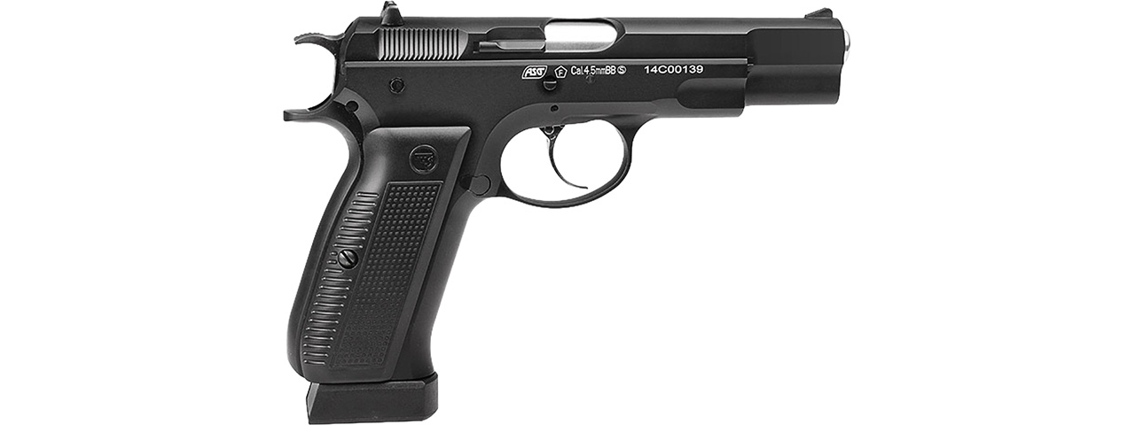 ASG CZ 75 CO2 GBB Airgun Pistol (Black) - Click Image to Close