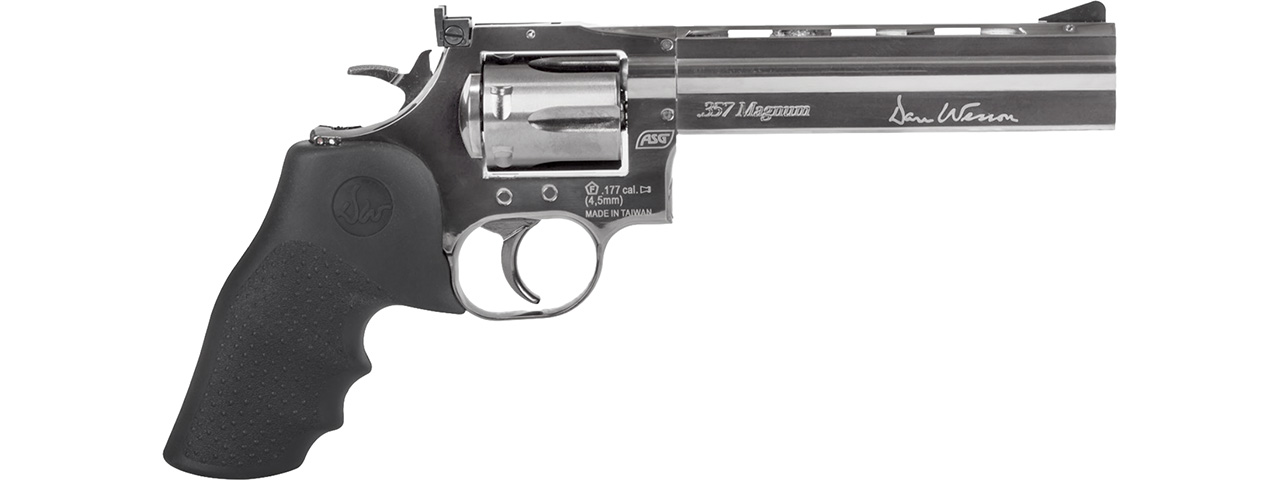 ASG Dan Wesson 715 CO2 Airgun Revolver 6" (Steel Gray) - Click Image to Close
