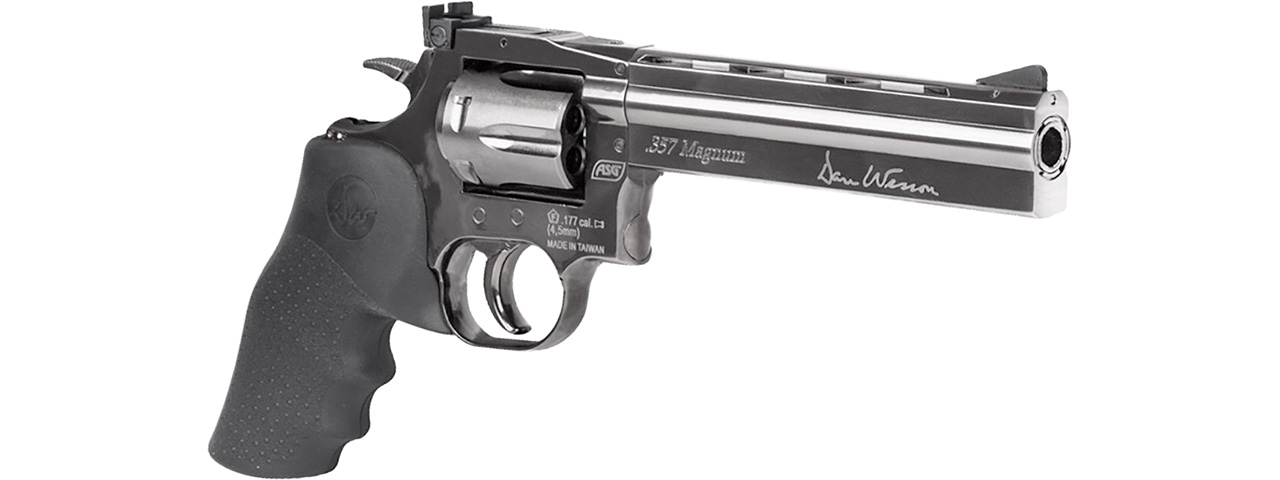 ASG Dan Wesson 715 CO2 Airgun Revolver 6" (Steel Gray)