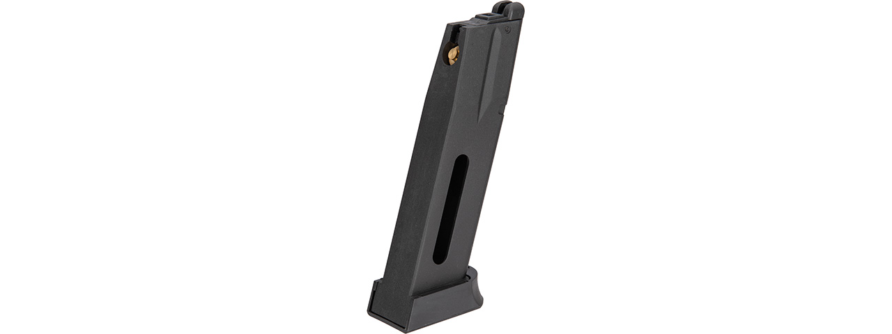 ASG CZ SP-01 Shadow 26 Round Gas Blowback CO2 Magazine (Black) - Click Image to Close