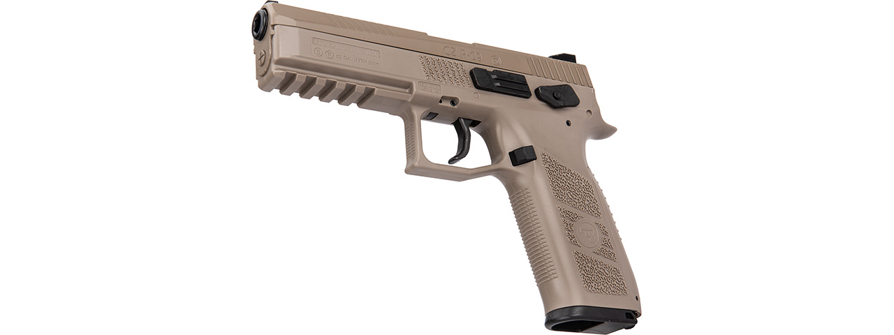 ASG CZ P-09 Duty .177 Cal CO2 Airgun Pistol (FDE)