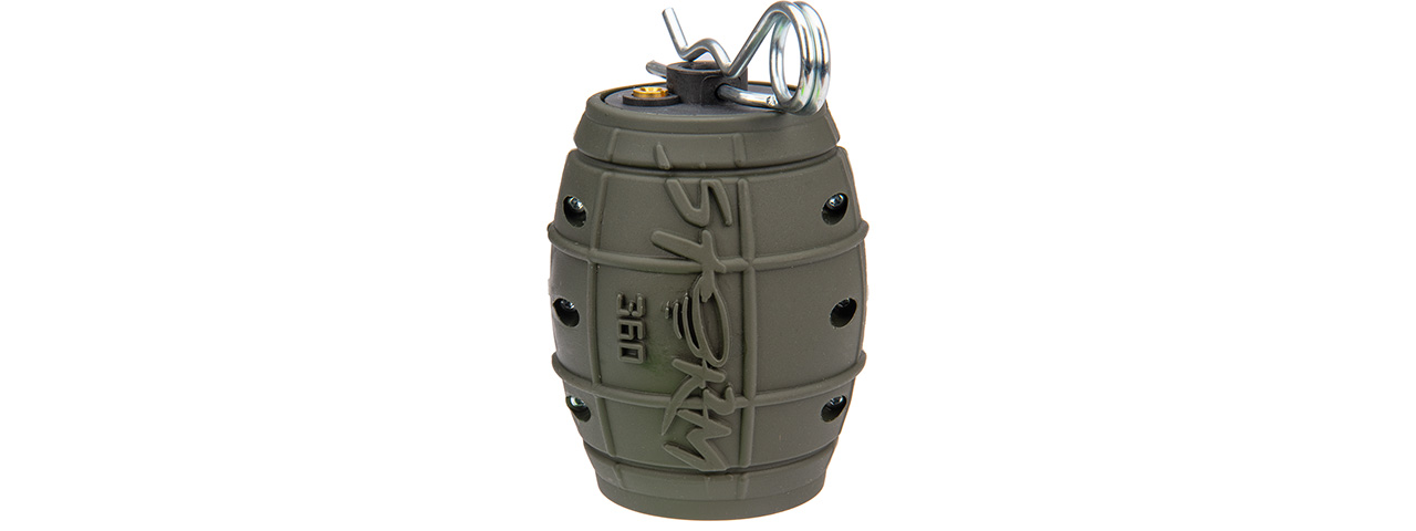 ASG Storm 360 Impact Grenade (Army Green) - Click Image to Close