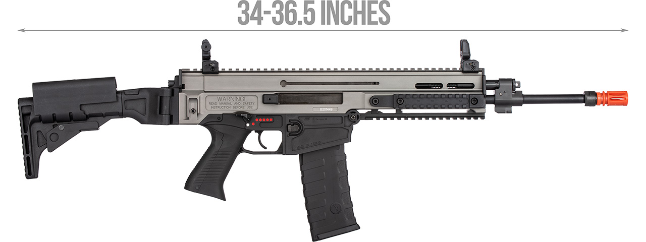 ASG Fully Licensed CZ 805 Bren A1 Carbine Airsoft AEG (Gray/Black) - Click Image to Close