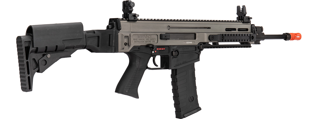 ASG Fully Licensed CZ 805 Bren A1 Carbine Airsoft AEG (Gray/Black) - Click Image to Close