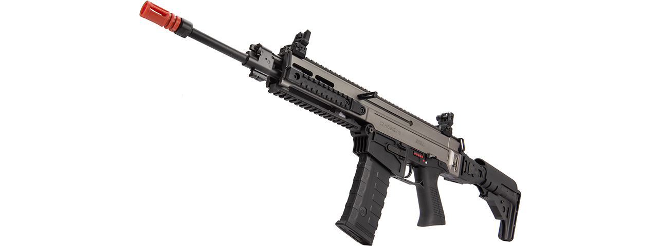 ASG Fully Licensed CZ 805 Bren A1 Carbine Airsoft AEG (Gray/Black) - Click Image to Close