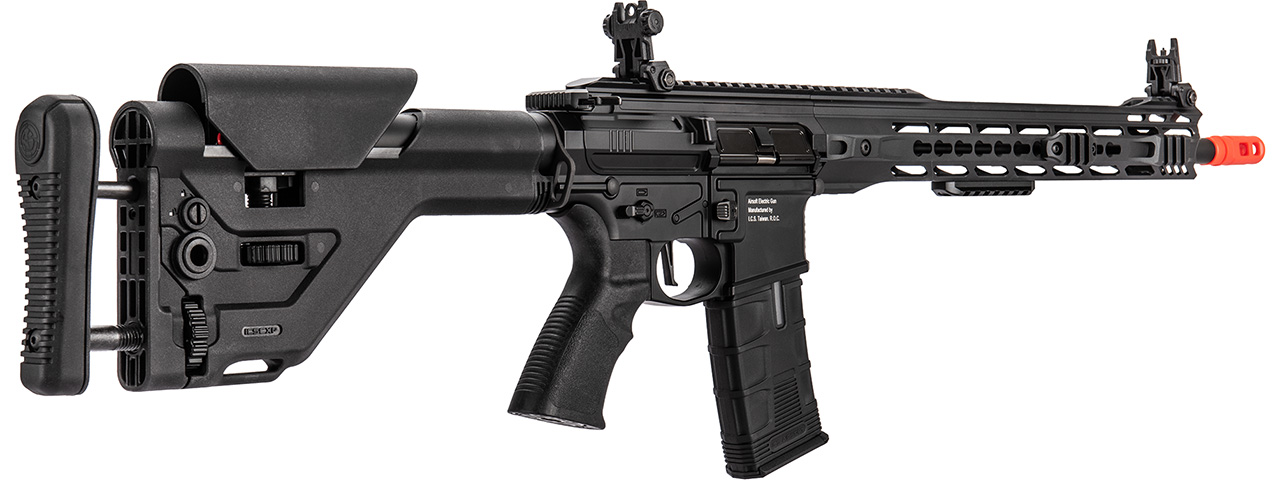 ICS ProLine CXP-MARS DMR Electric Blowback AEG Airsoft Rifle (Black) - Click Image to Close