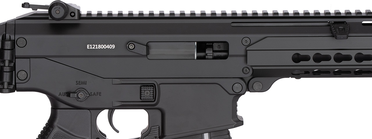 ICS CXP-APE Keymod ACR Style Metal Carbine Electric Blowback AEG Airsoft Rifle (Black) - Click Image to Close