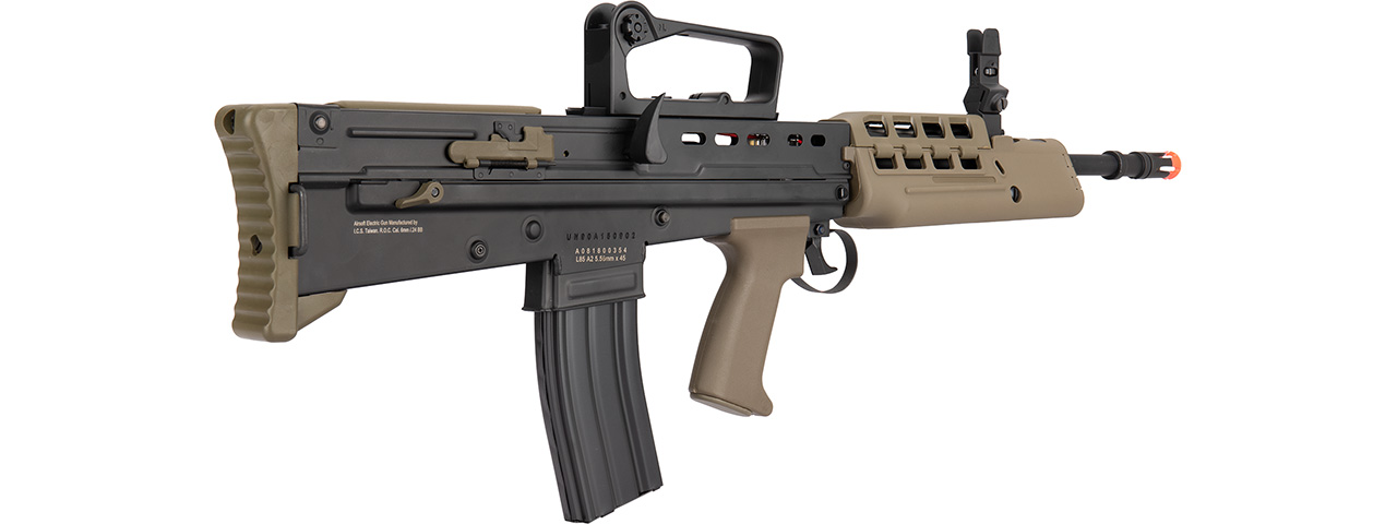 ICS ProLine L85A2 Airsoft AEG Rifle (Black & OD Green)