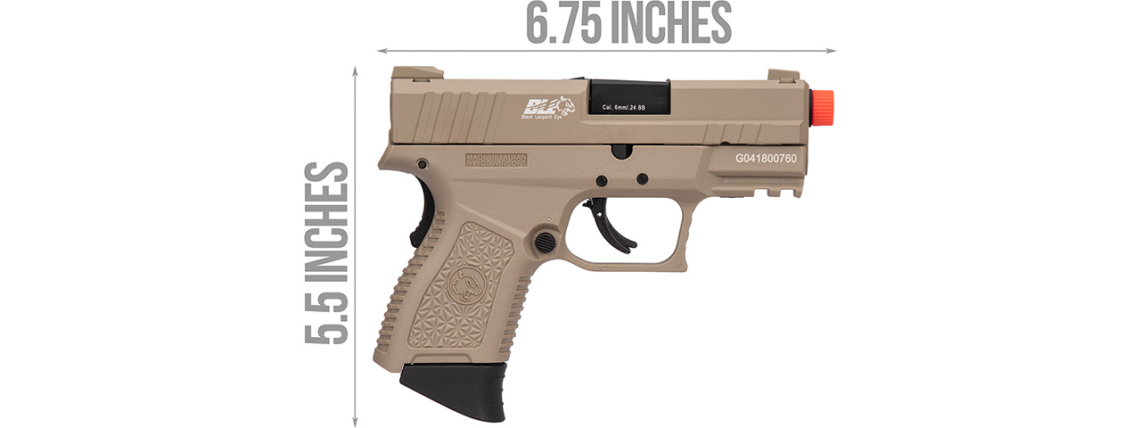 ICS BLE XPD Compact Personal Defender Pistol (Tan)