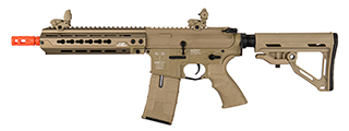 ICS CXP-HOG MTR (Rear Wired) Keymod AEG Rifle (Tan)