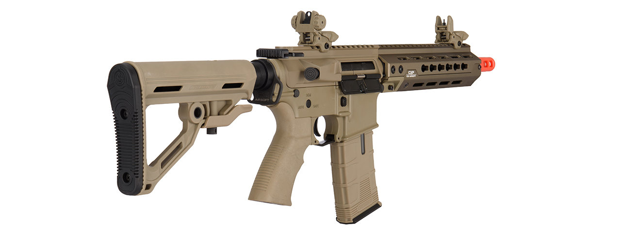 ICS CXP-HOG MTR (Rear Wired) Keymod AEG Rifle (Tan)