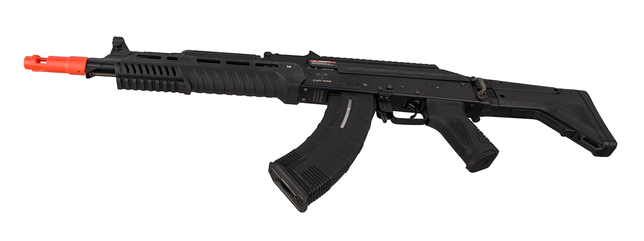 ICS CXP-ARK AK Style AEG Airsoft Rifle (Black) - Click Image to Close