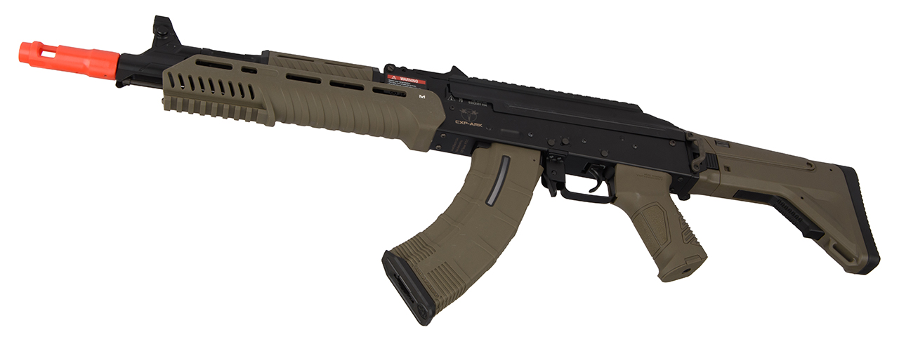 ICS CXP-ARK AK Style AEG Airsoft Rifle (OD Green) - Click Image to Close