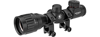 Lancer Tactical 4X32 AOEG Scope, Black