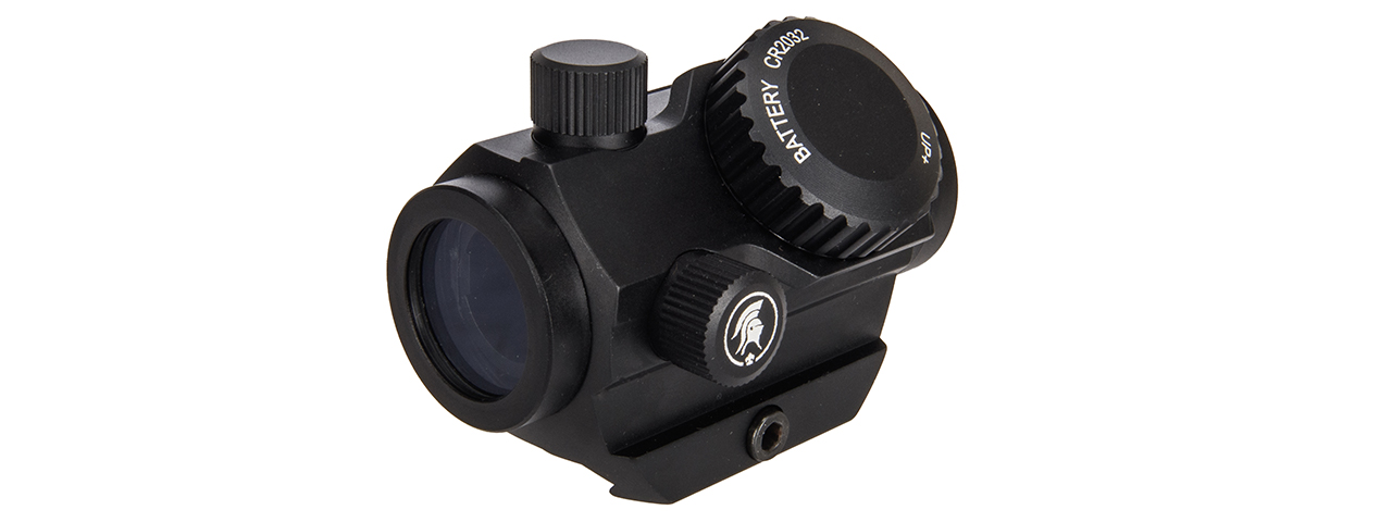 Lancer Tactical Green & Red Dot Sight w/ Side Button (Black)