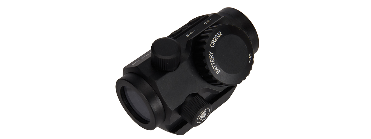 Lancer Tactical Green & Red Dot Sight w/ Side Button (Black)